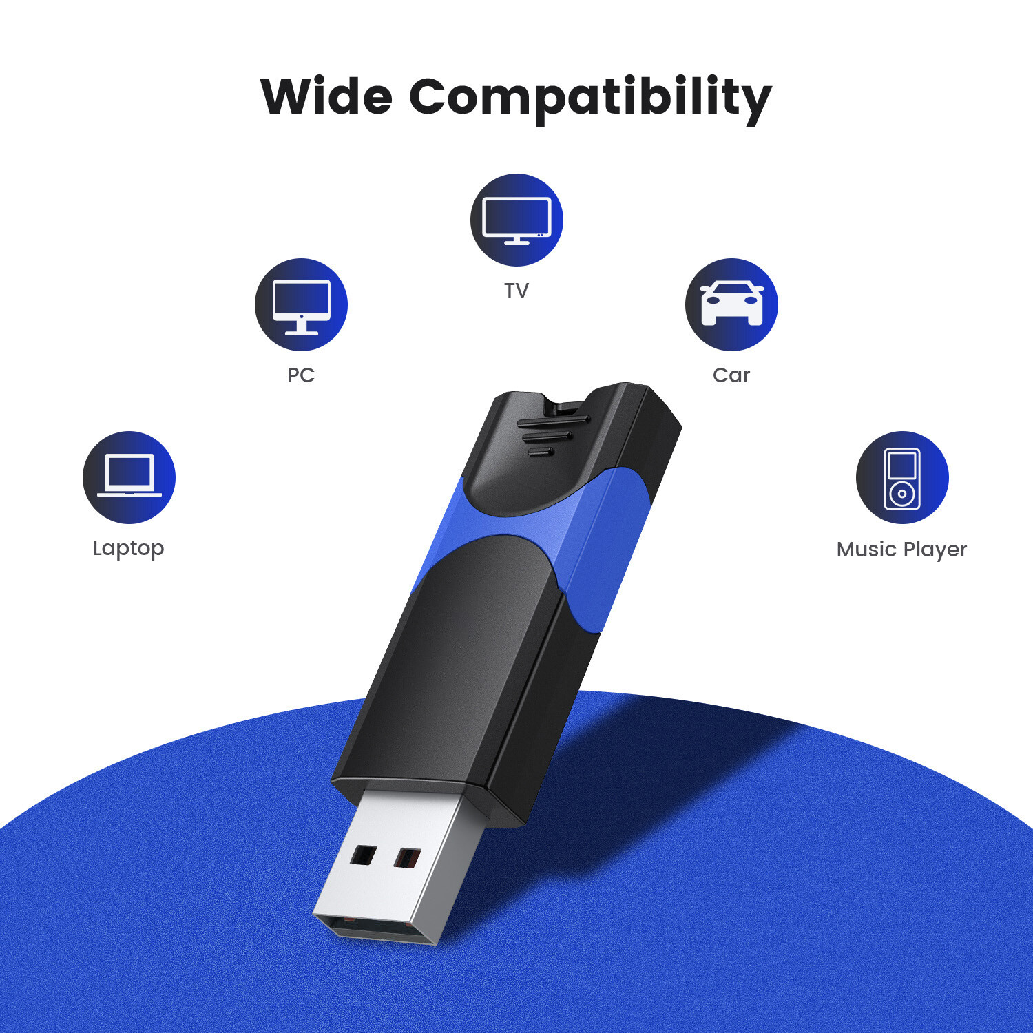 Kexin USB 3.0 128GB High Speed Flash Drive Retractable Style Memory Stick Drive