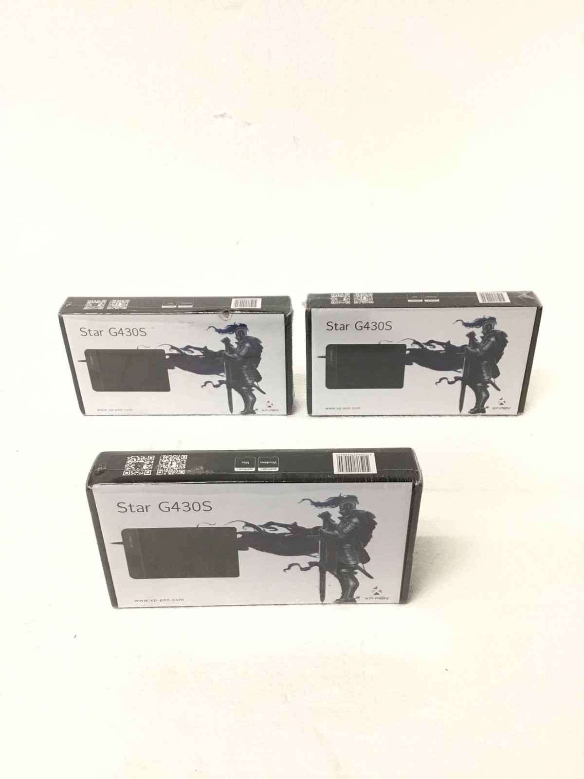3x NEW XP-Pen Star G430S Drawing Tablet 4x3 Ultra Thin Graphics Tablet 