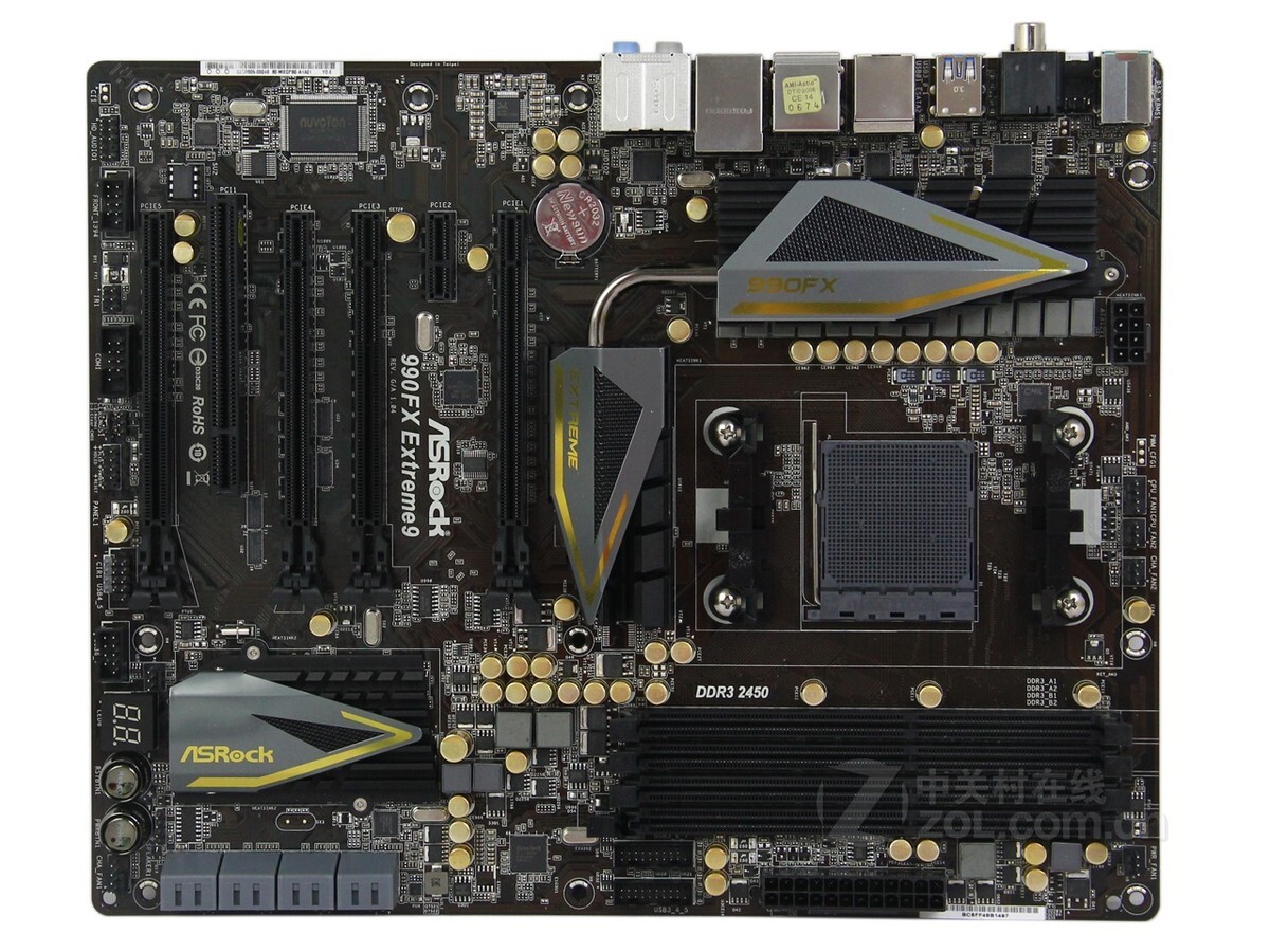For ASROCK 990FX EXTREME 9 motherboard AMD990FX AM3+ DDR3 64G ATX Tested ok