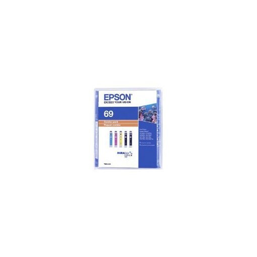 *NEW* Epson 867628 69 DURABrite Ink Combo 5-pack