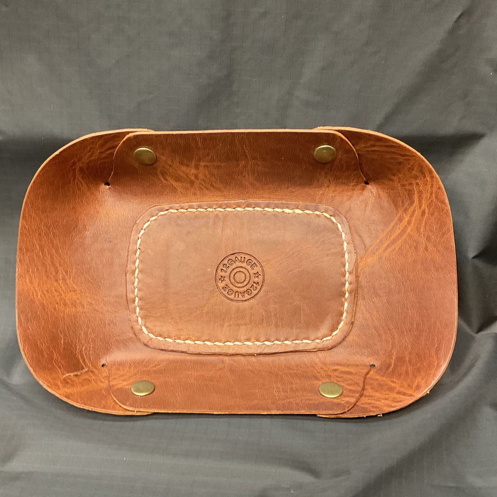 Genuine Leather Organizer Valet Tray Handmade 