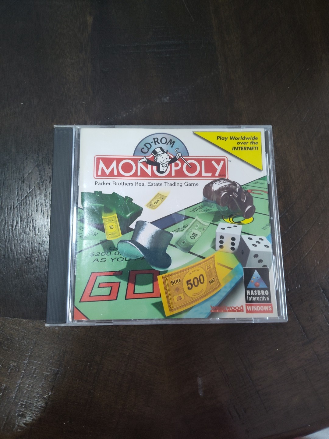 Hasbro Interactive Monopoly CD-ROM Windows 3.1/95 Board Game MPN 99770