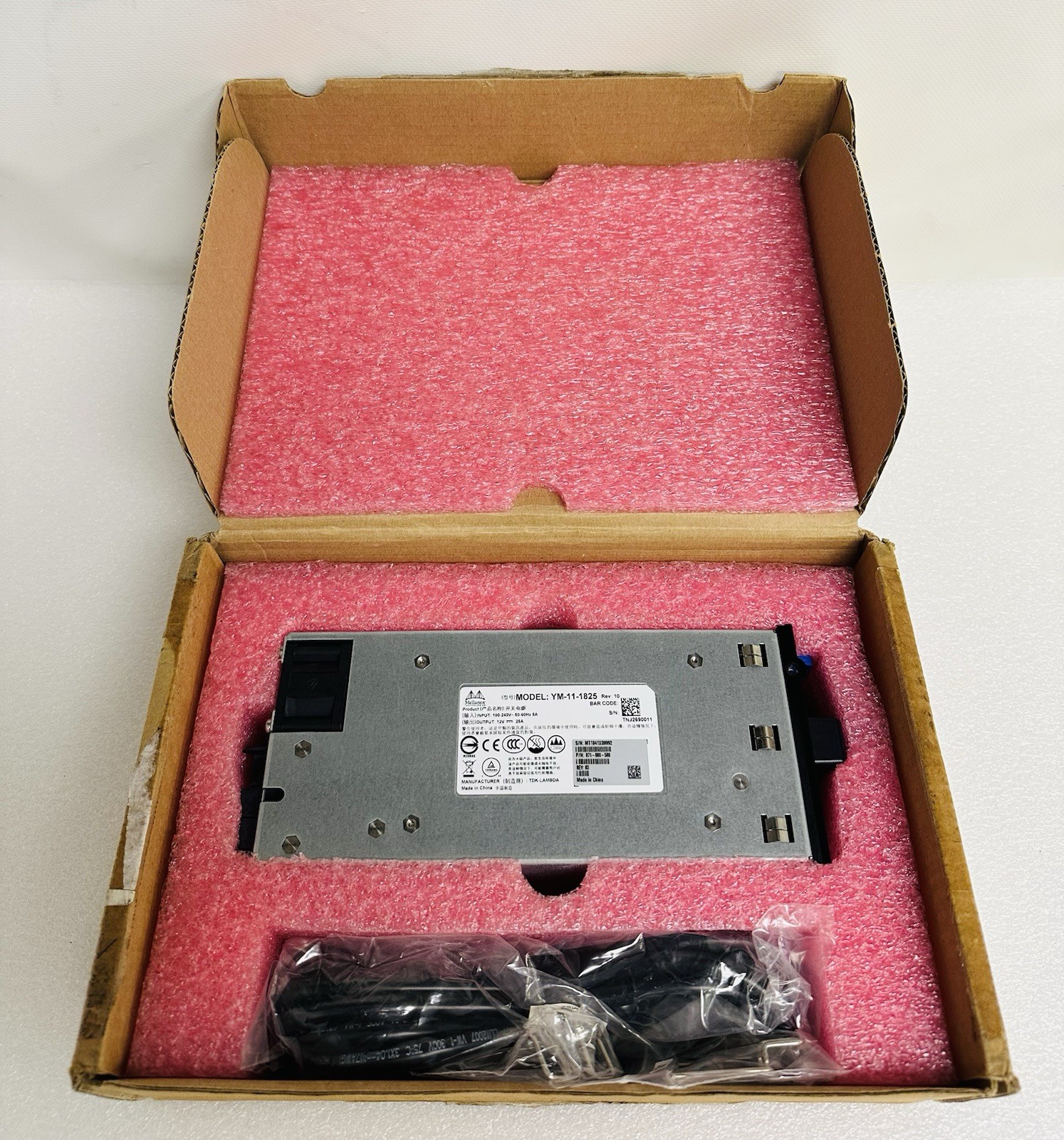 Mellanox Model: YM-11-1825 Power Supply MT1841X09992