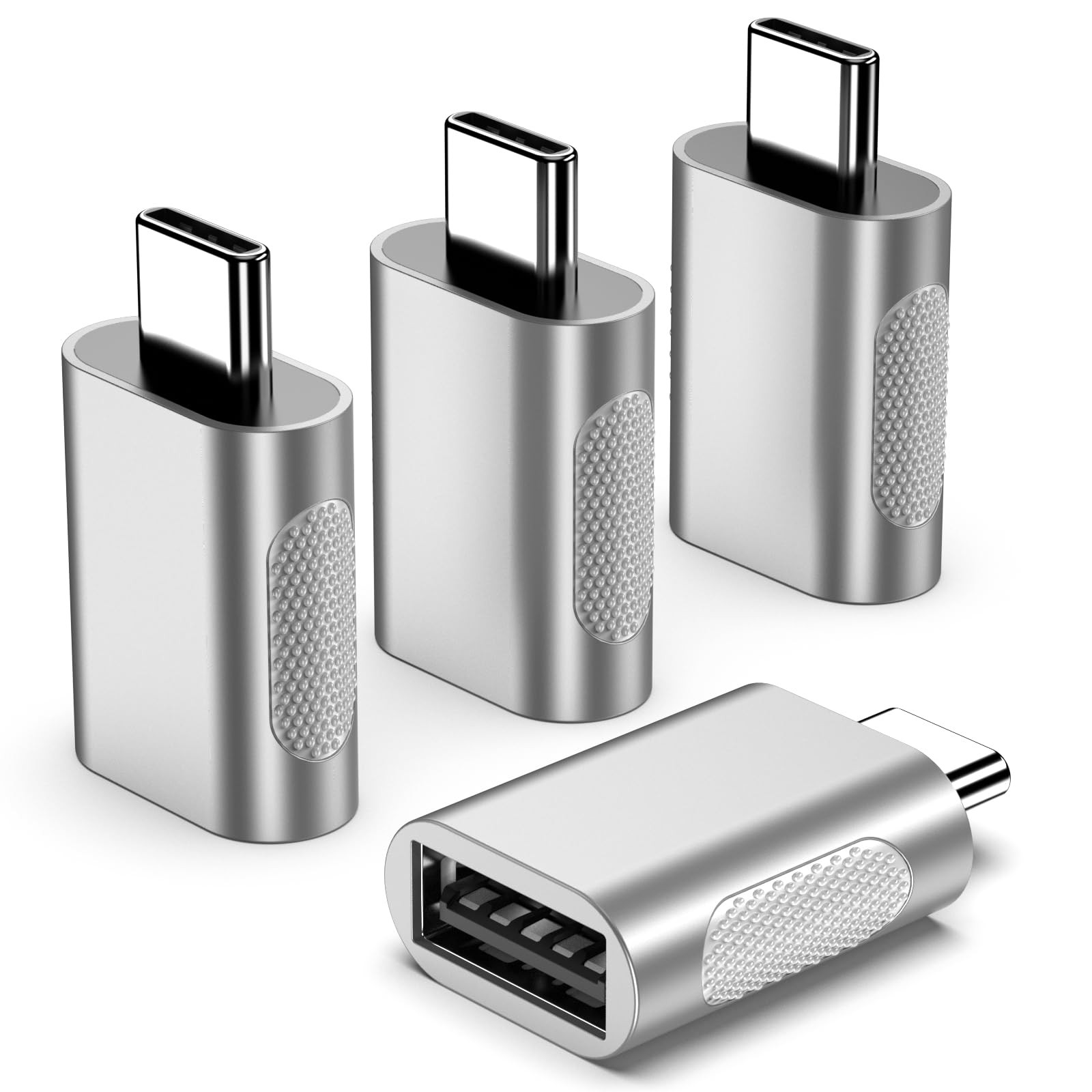 USB Adapter (4 Pack), to USB Female Converter, A Female to Adapter with MacBo...