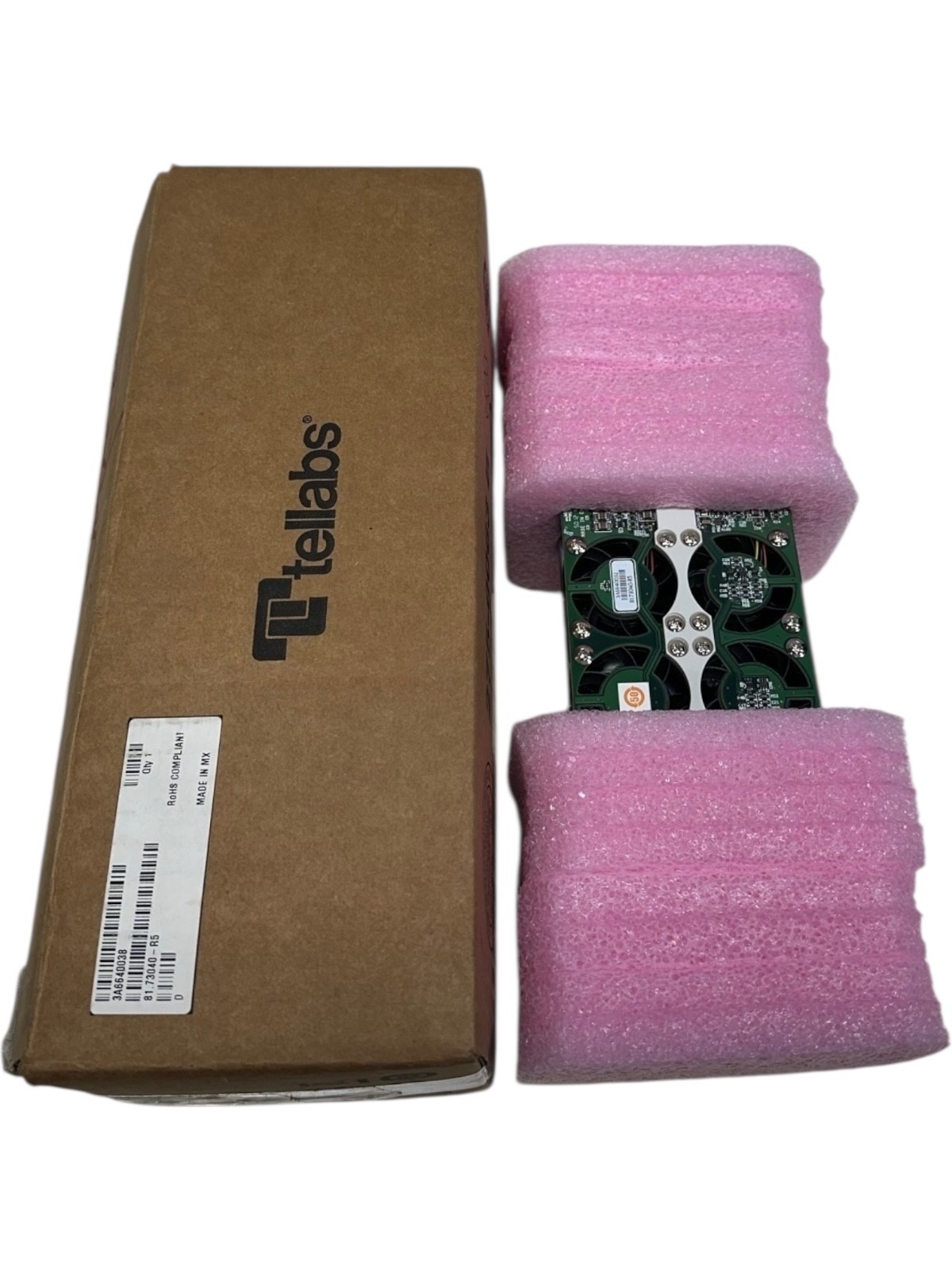 New Tellabs 81.73040-R5 Rev D Fan Tray w/ Filter IPUCASFJAD, 3A6640032 **SALE**
