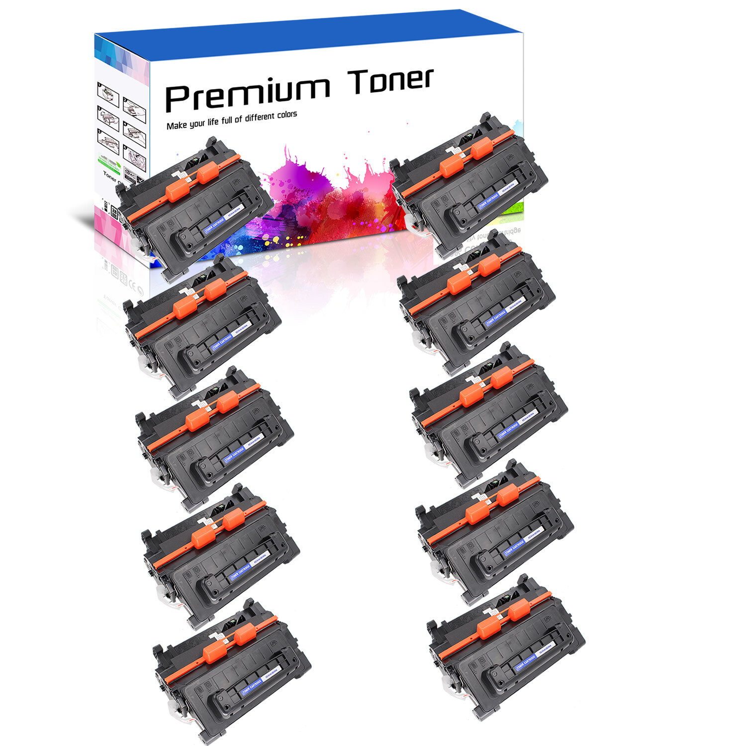 10PK CC364A 64A Toner for HP LaserJet P4515n P4515tn P4014dn P4014n P4515tn INK