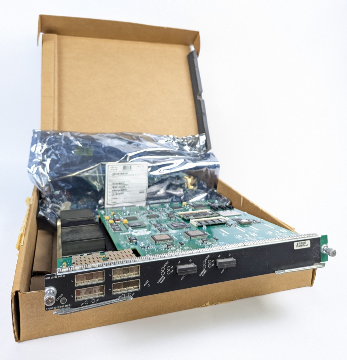 Cisco OSM-2OC12-POS-SI 2-Port OC-12 POS Single-Mode Module 7600 Series