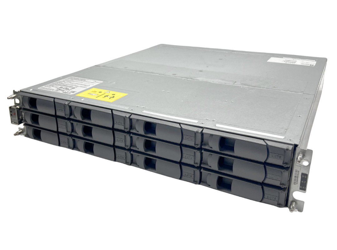 NetApp NAJ-1502 12Bay 3.5" SAS Expansion Storage Array 2x 111-04333 2x PSU