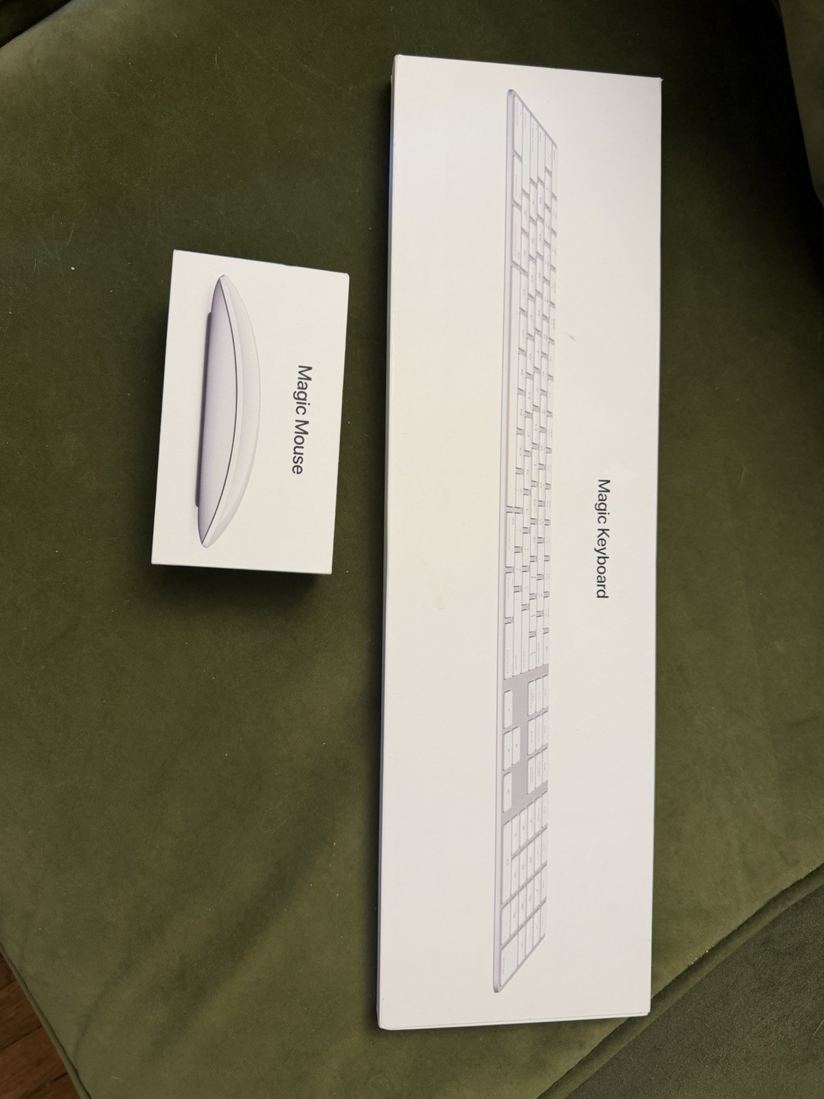 NEW Apple Magic Keyboard + Magic Mouse Bundle White English QWERTY Standard