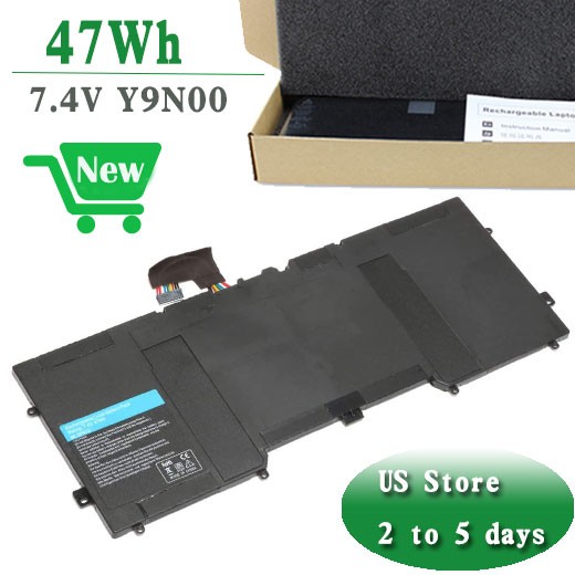 New C4K9V Y9N00 47Wh Battery For Dell XPS 12 9Q33 XPS 13-L322X XPS L321X Series