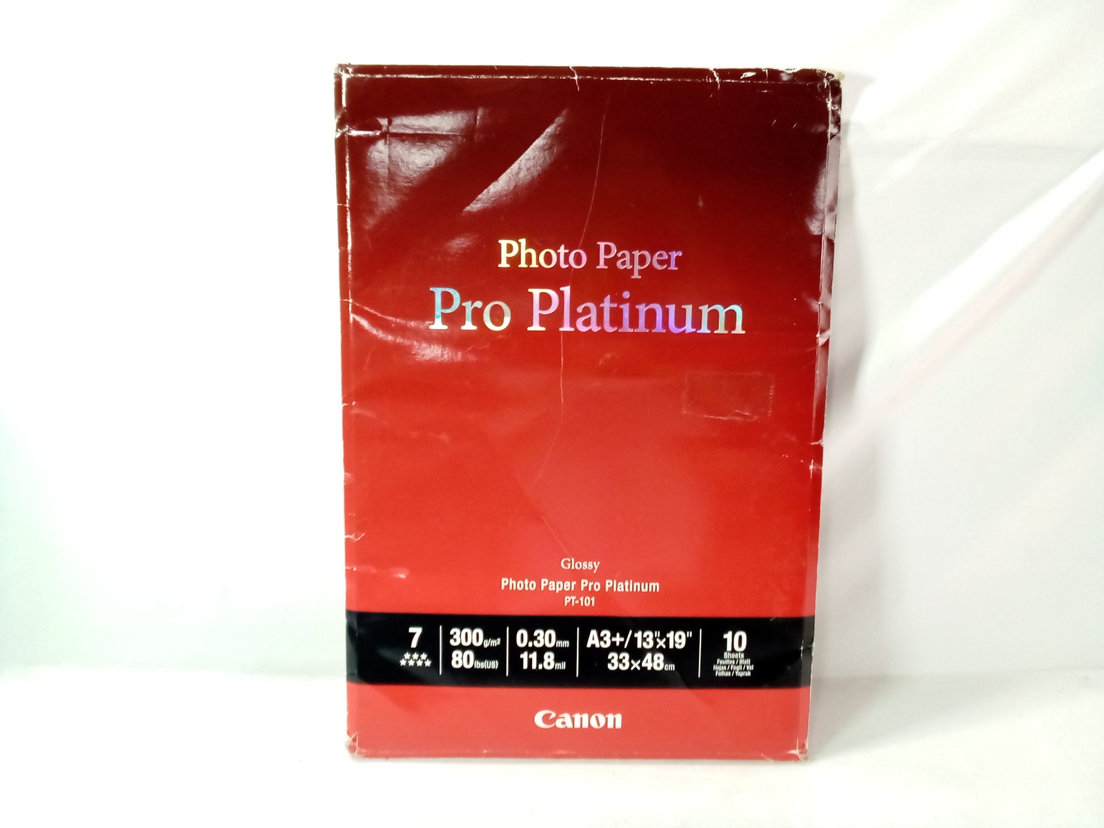 Canon Pro Platinum Pixma Photo Paper - 13 x 19", 10 Sheets