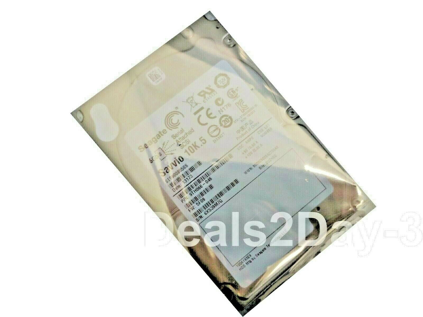 ST9900805SS Seagate SAVVIO 10K.5 900GB 10K RPM 6Gb/s 2.5" SAS HDD Hard Drive