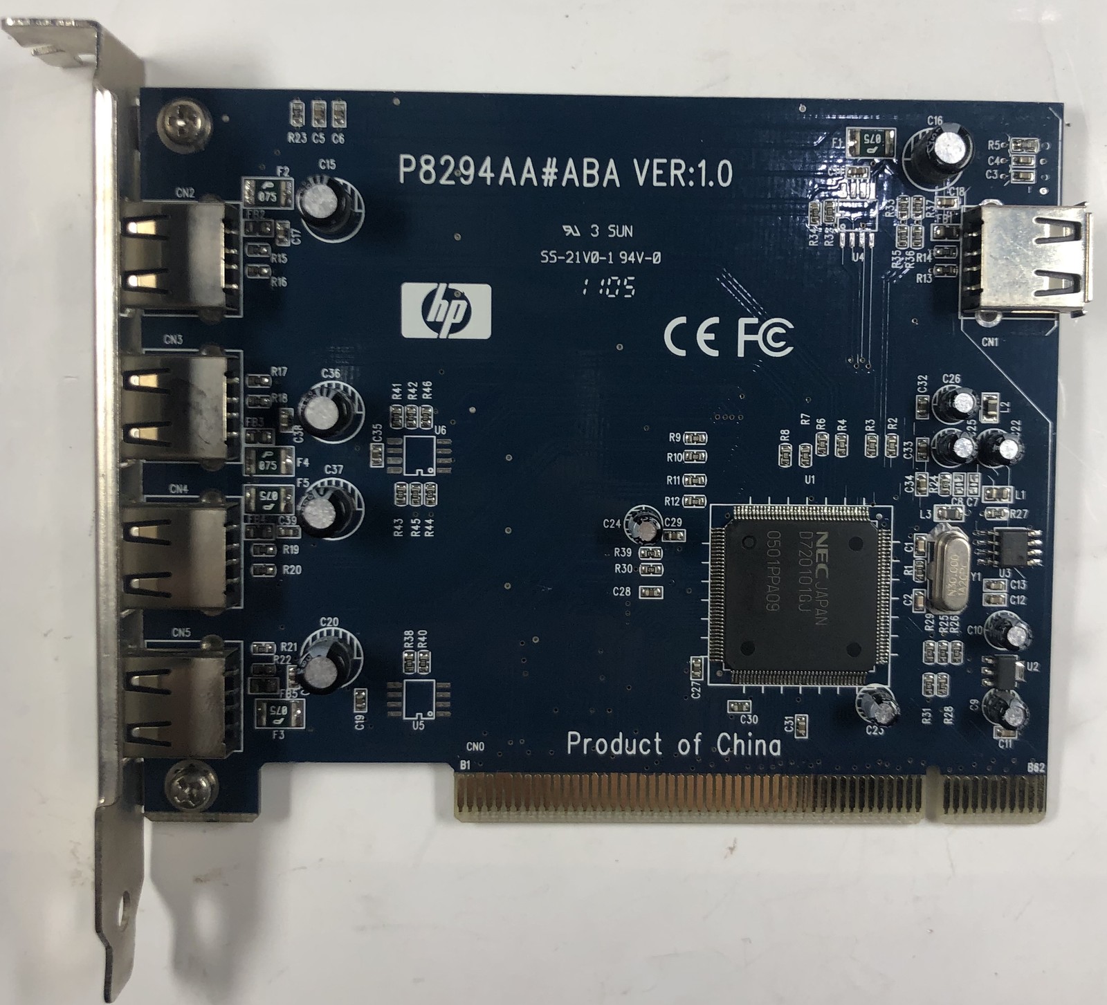 HP P8294AA#ABA 5-Port USB 2.0 Firewire Host Card