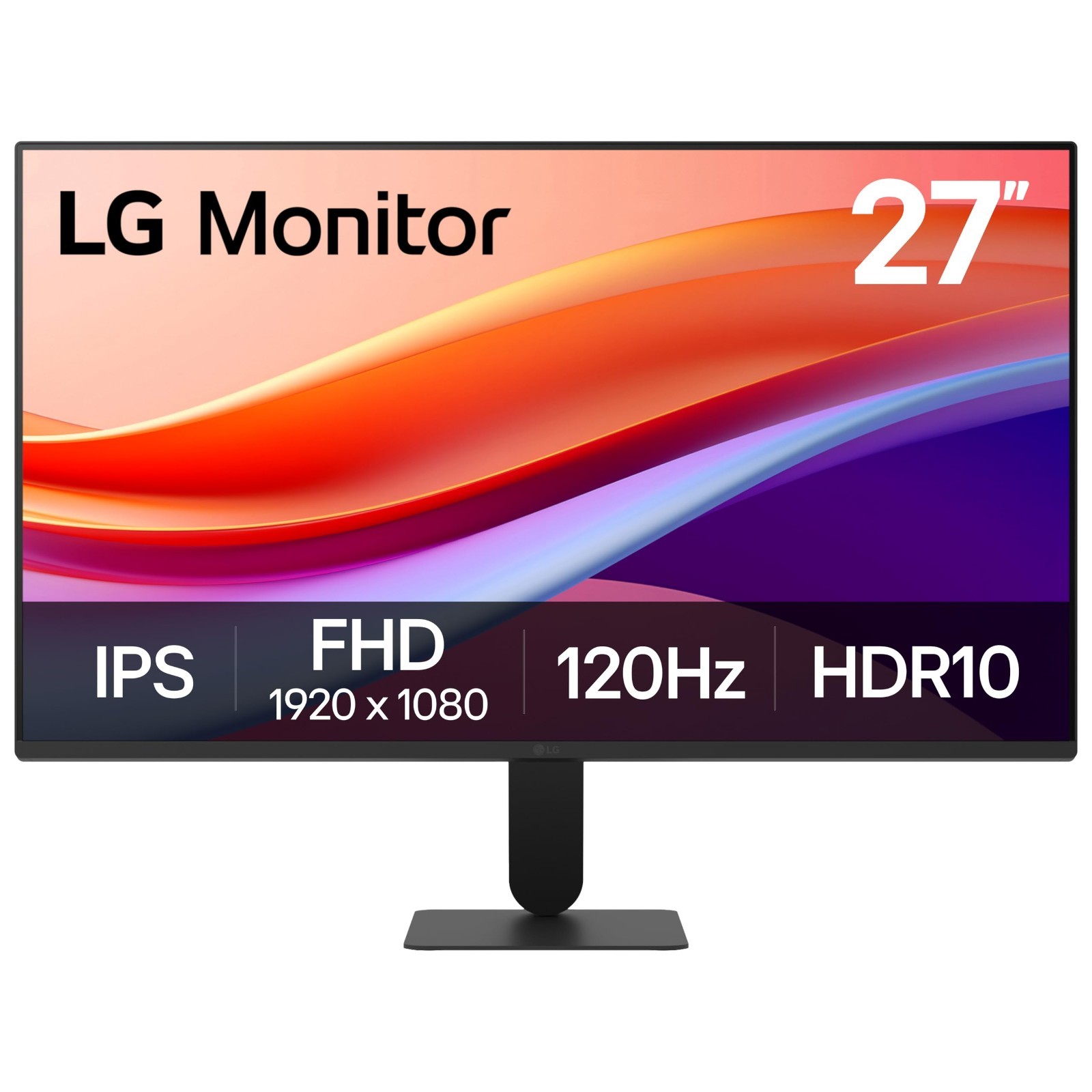 27 Inch Full HD IPS Monitor 1920x1080 120Hz Black