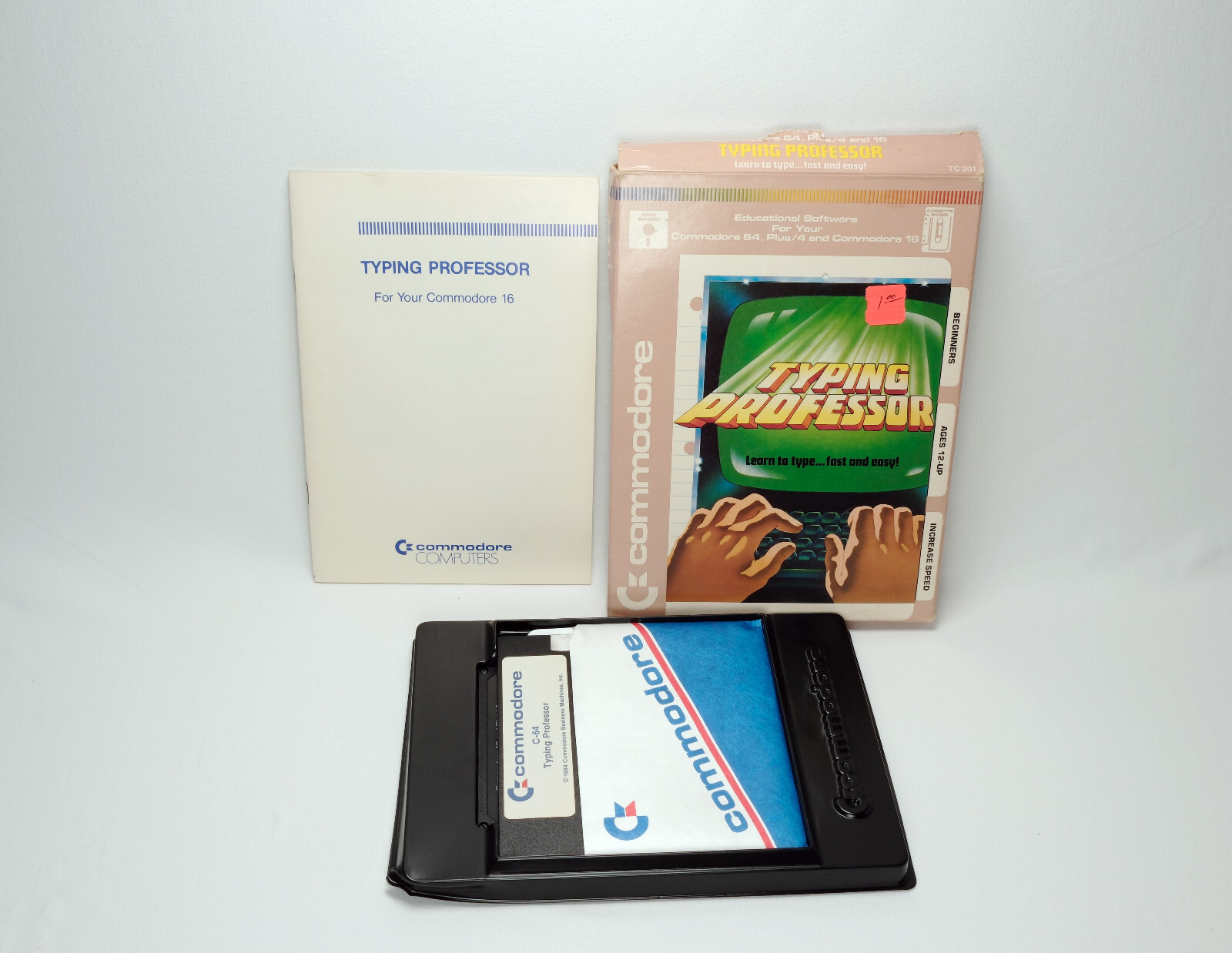 Typing Professor Software Commoder 64, 128