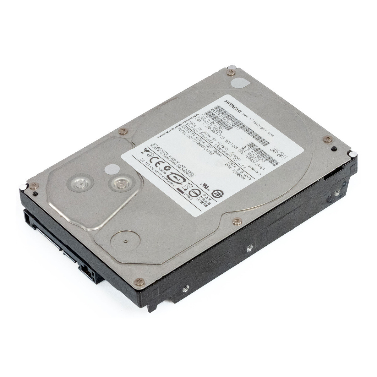 HARD DRIVE HITACHI 640GB DeskStar 7K1000.B HDT721064SLA360 7.2K SATA II 3.5'' 