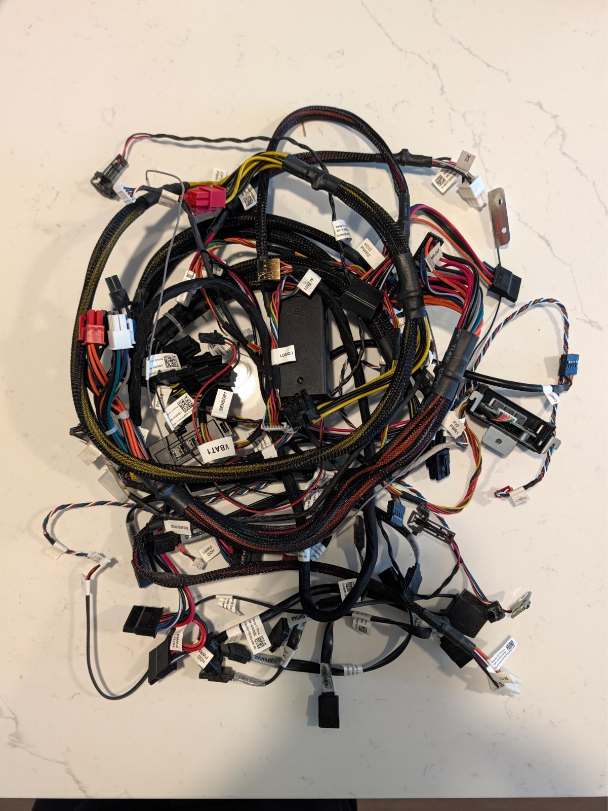 Dell Alienware Area-51 R2 OEM Internal Cable Wiring Harness Lot SATA Power