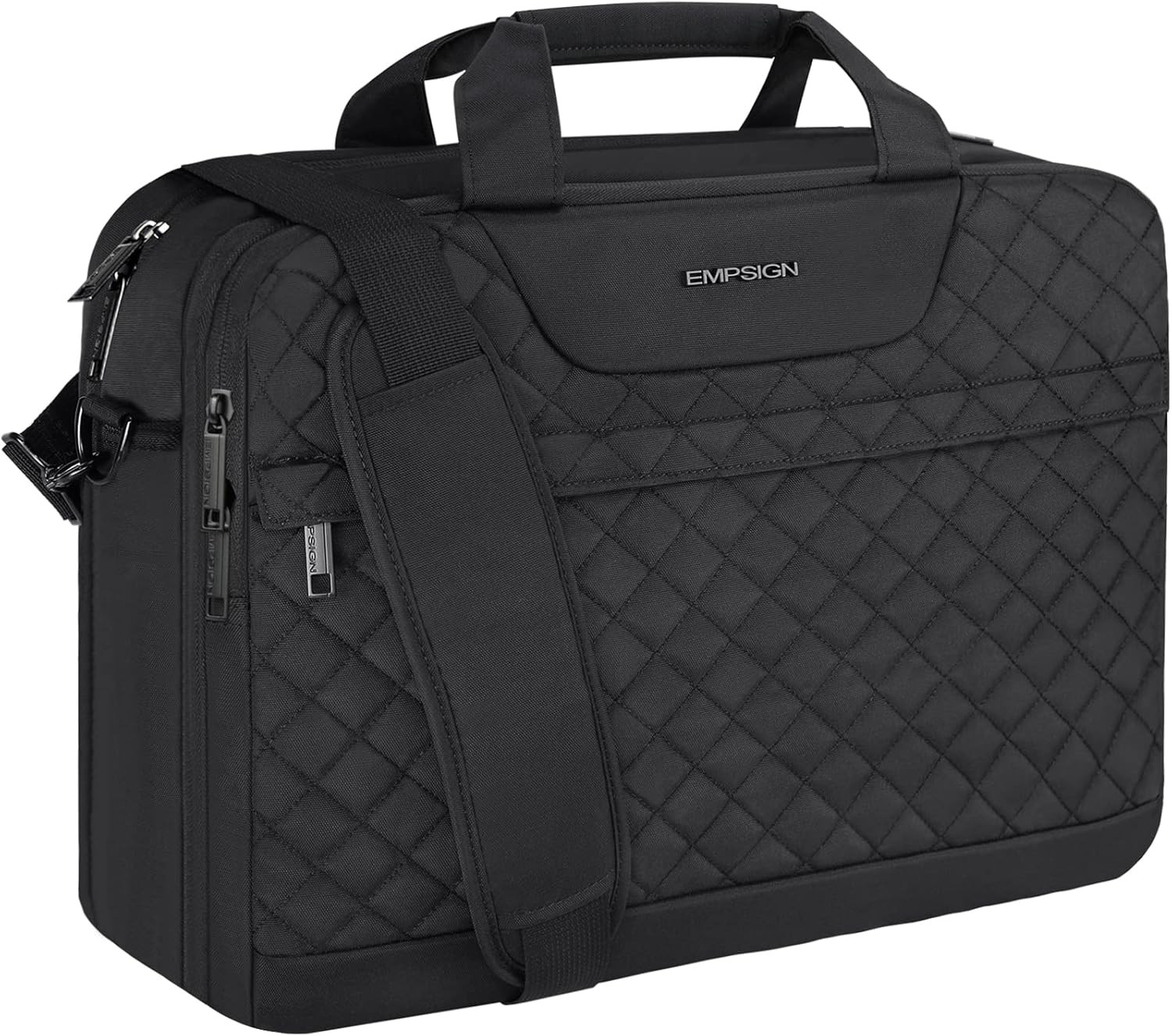 17.3 Inch Laptop Bag, Large Capacity Expandable Travel Briefcase for Women & ...