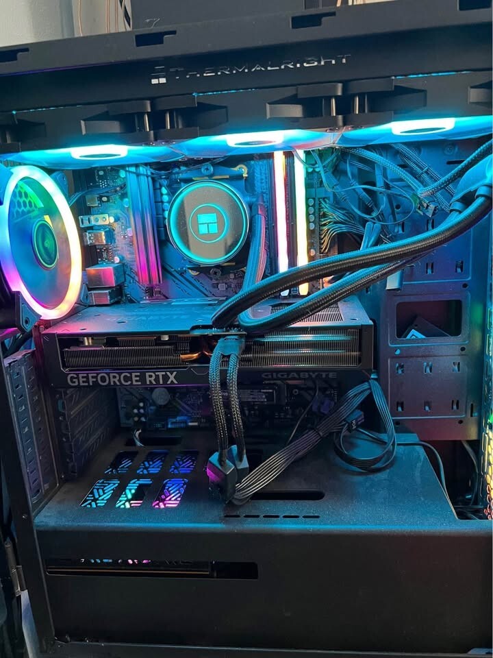 High end gaming pc (RTX 4070ti, Ryzen 7 5800x3D, 32gb RAM, 2tb Storage, RBG)