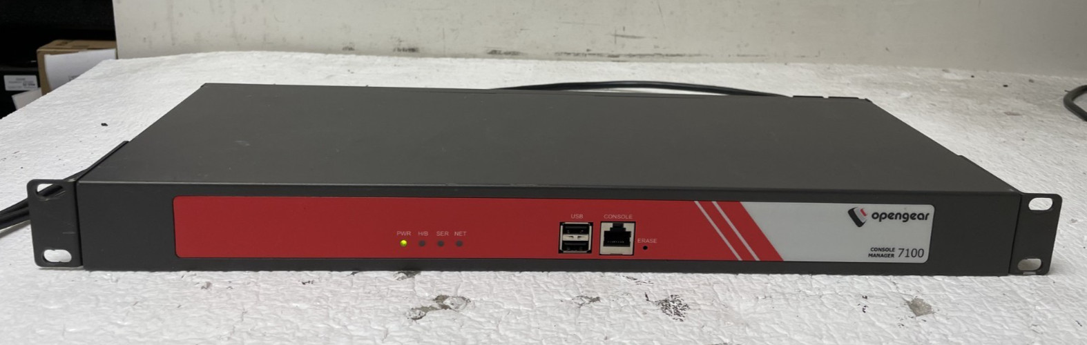 Opengear CM7148-2-DAC 16-Port Secure Console Server with Ears P/N: 509197-01