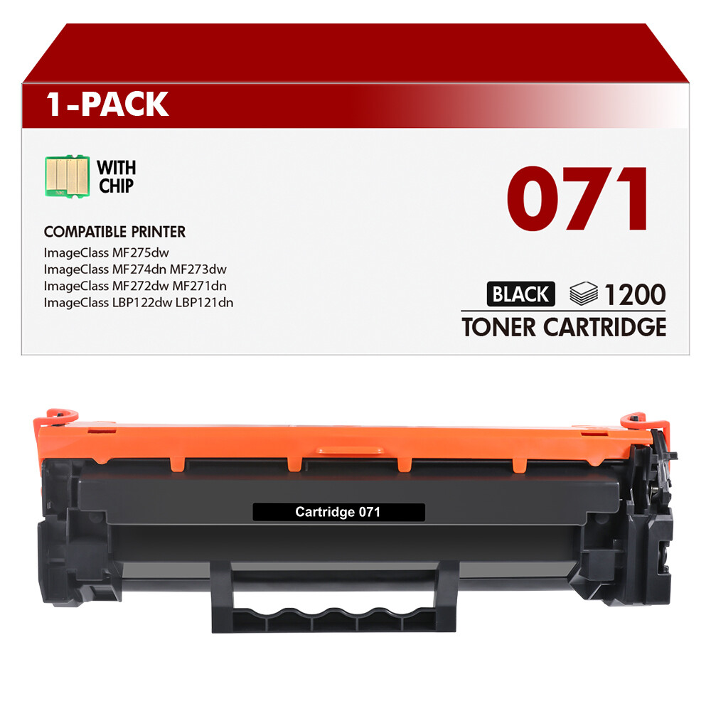 1PK CRG-071 Toner Cartridge for Canon 071 ImageCLASS LBP122dw MF273dw MF272dw