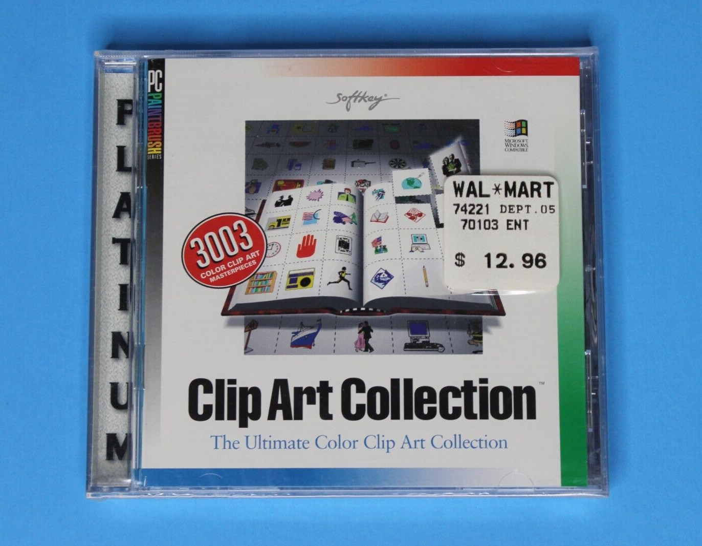 PC Softkey Paintbrush 3003 Clipart Collection Brand NEW and Factory Sealed