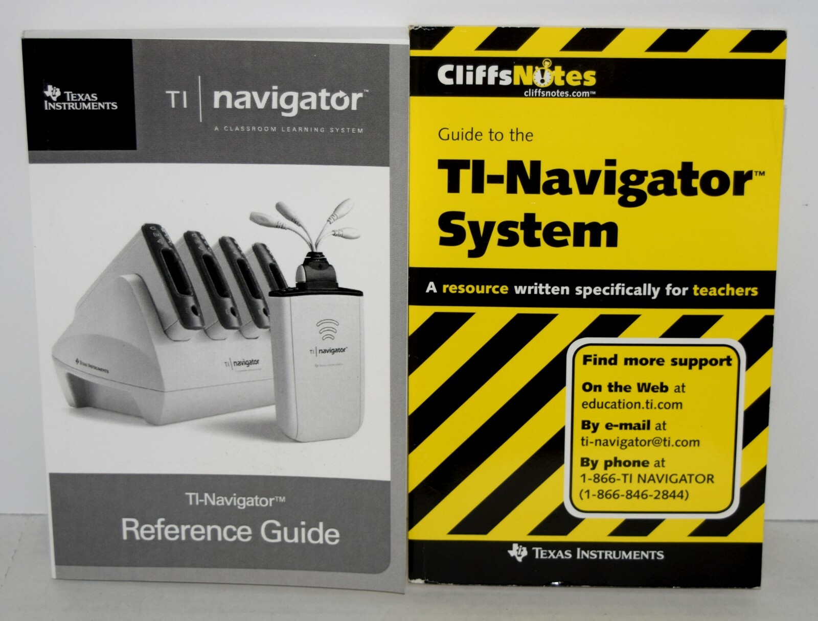 Texas Instruments TI Navigator (Reference Guide & CliffsNotes Guide) SHIPS FREE