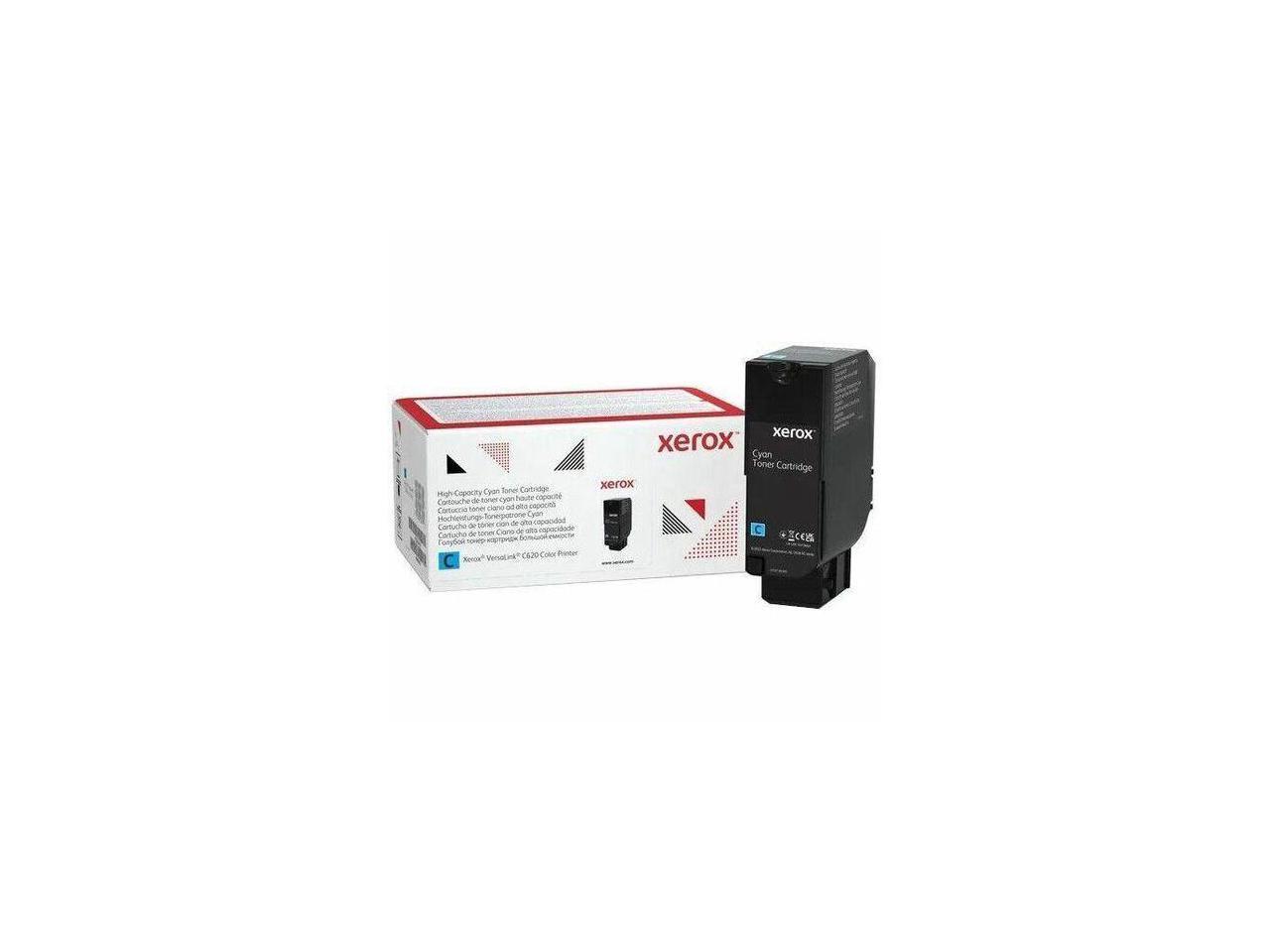 Xerox Original High Yield Laser Toner Cartridge Cyan Pack 006R04625