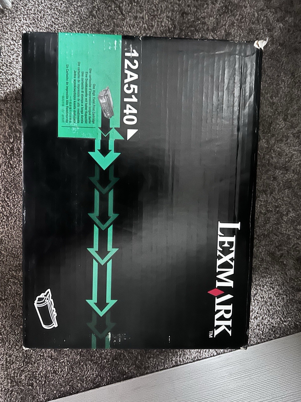 Lexmark 12A5140 (Black High Yield Toner)