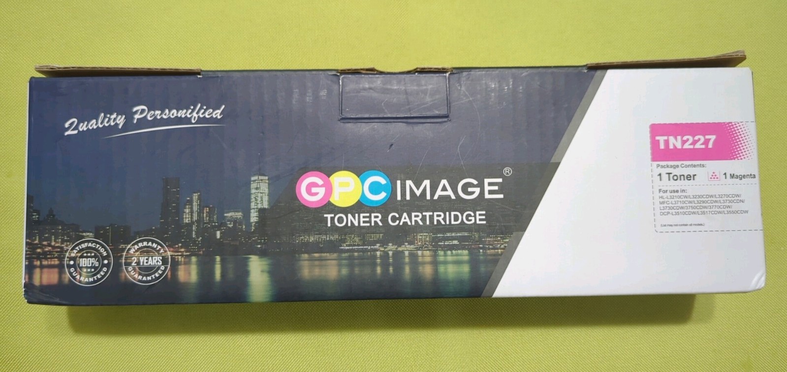 GPC Image Toner Cartridge TN227 Magenta New Open Box