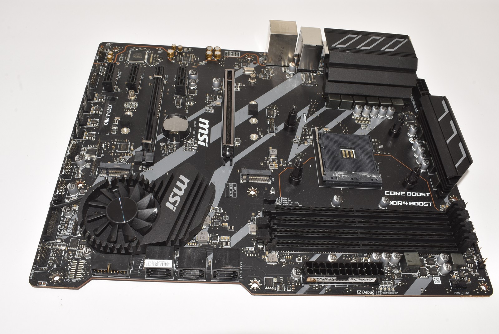 X570-A-PRO MSI Intel LGA 1151 Gaming Motherboard BB930  NO Face plate