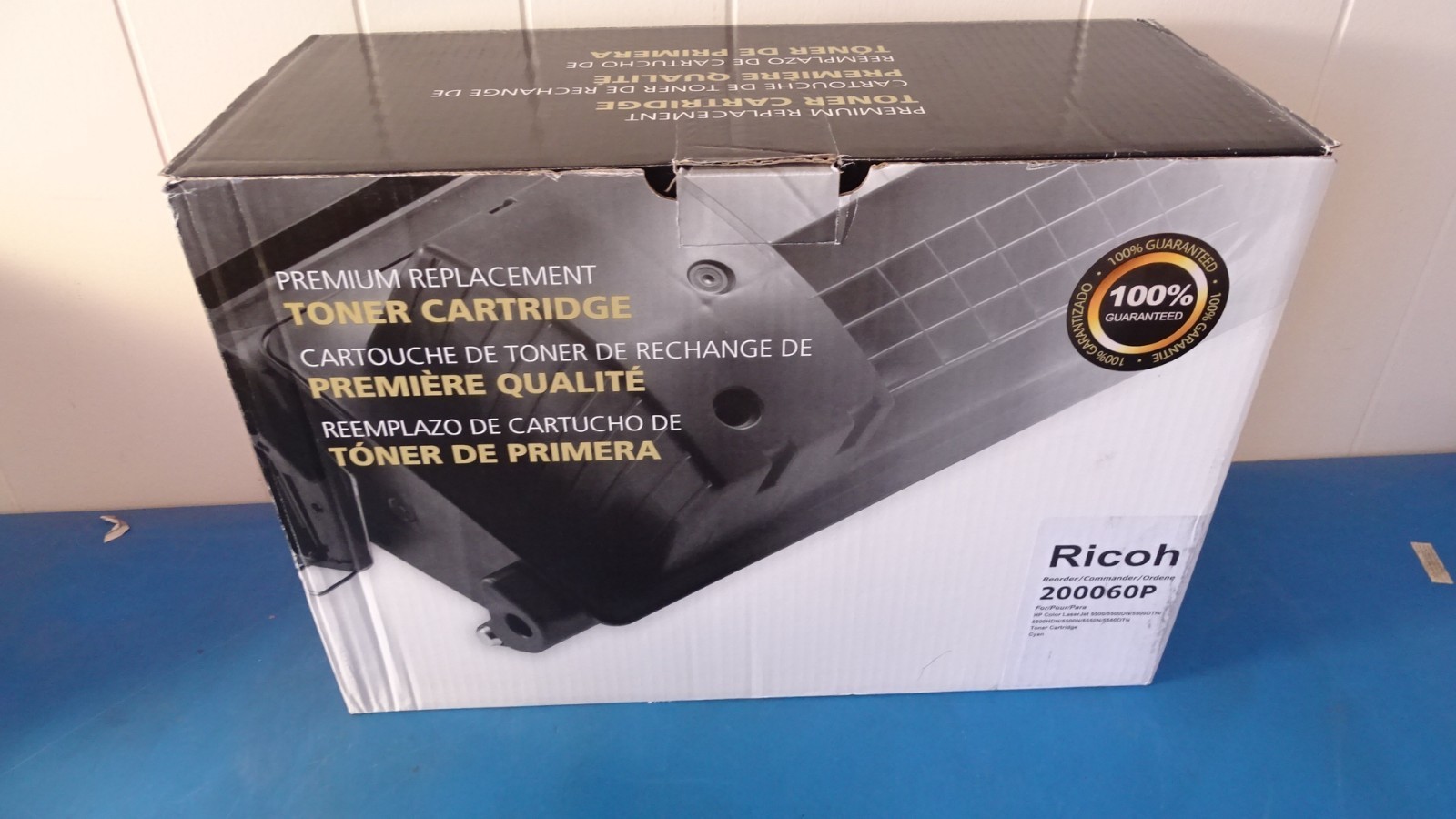 Ricoh 200060P Premium Cyan Toner Cartridge for HP 645A C9731A