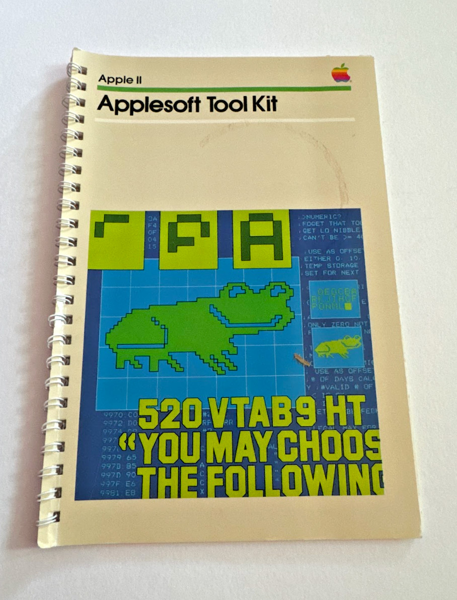 COOL 1980 Apple II Applesoft Tool Kit VINTAGE COMPUTING