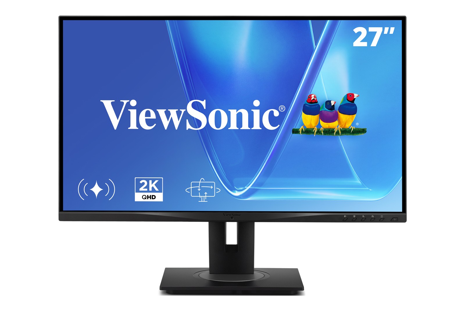 ViewSonic VG2748A-2K 27" 1440p Ergonomic IPS Monitor with HDMI, DP, VGA