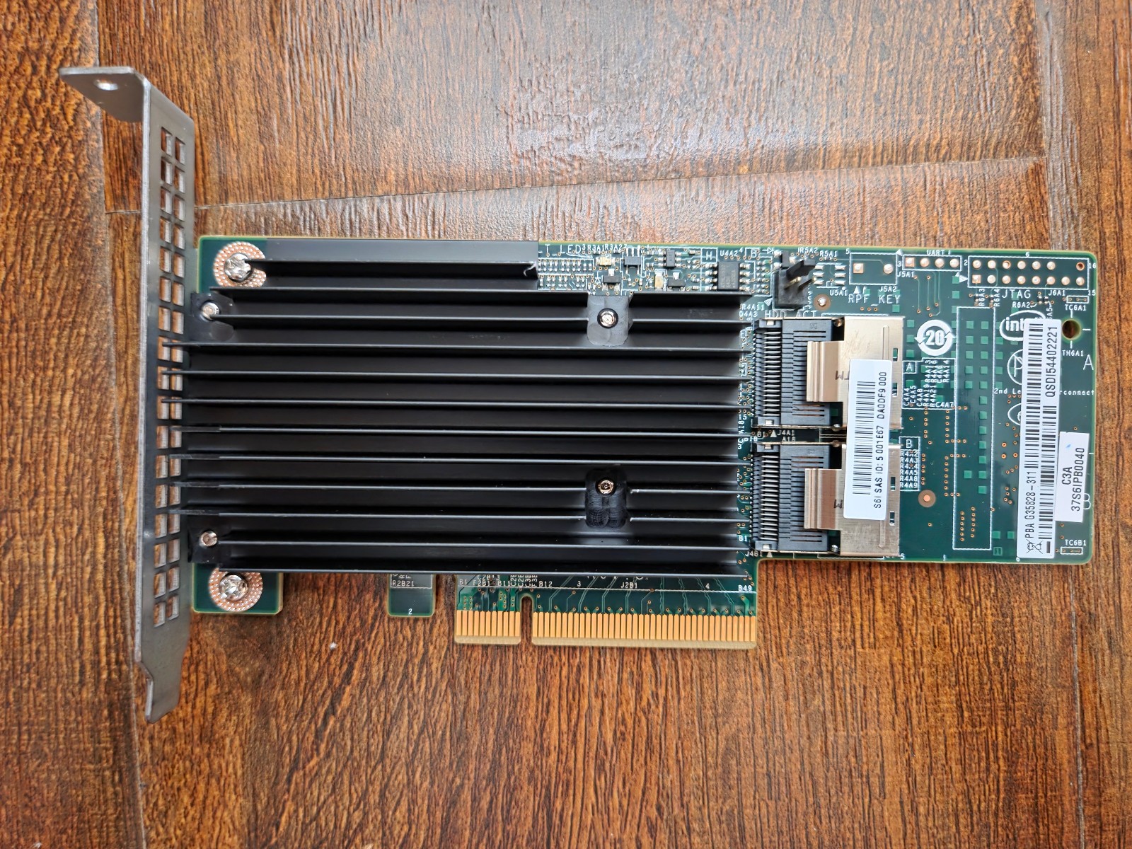 Intel RMS25KB080 G35828-311 8-Port 6Gb/s SAS SATA PCIe RAID Controller LSI