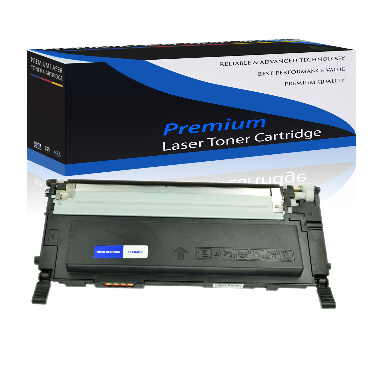 CLT-409S BK C Y M TONER SET For Samsung CLP-315 CLP-315W CLX-3175 CLP-3170