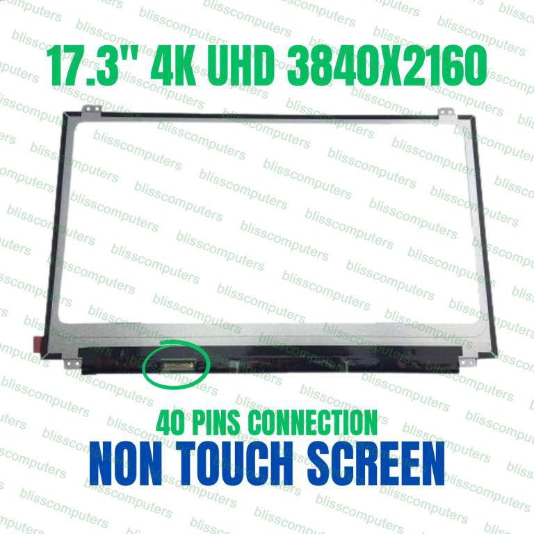 VVX17P051J001 40 Pin 3840X2160 FRU 00HN887 Matte Lenovo ThinkPad P70