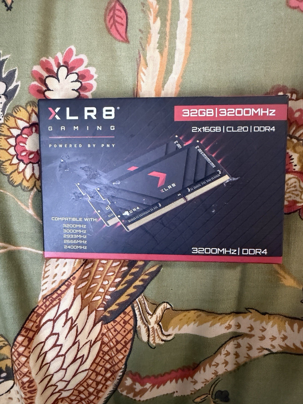 PNY XLR8 Gaming 32GB (2x16GB) DDR4-3200 PC4-25600 CL20 XMP 2.0