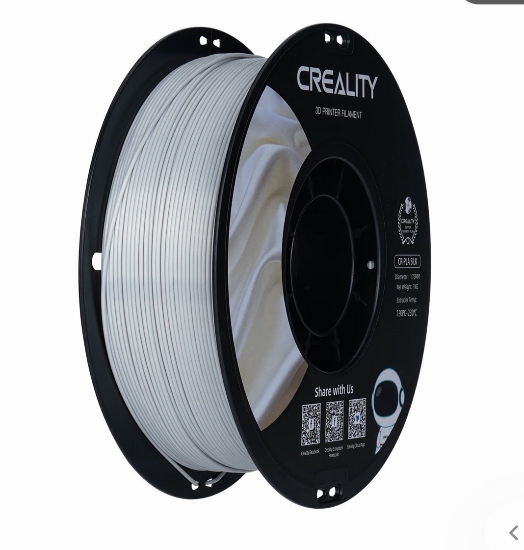 CREALITY CR-SILK CR SERIES 3D PRINTING FILAMENT 1.75MM SILVER