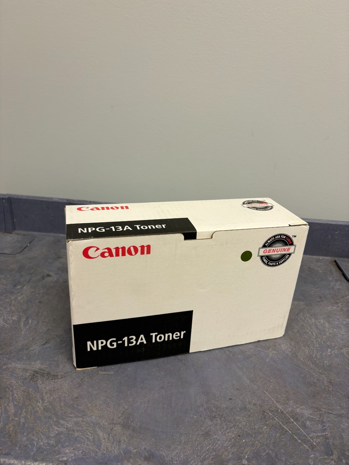 Genuine Canon NPG-13A Black Toner Cartridge (1384A011AA)