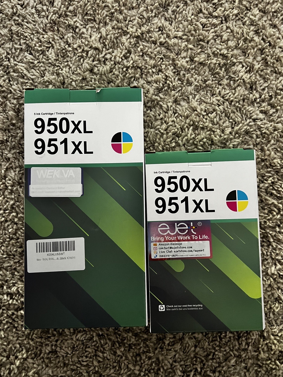 9 Pack 950XL 951XL Compatible Ink Cartridge. HP OfficeJetPro 8600 8610 8620 8625