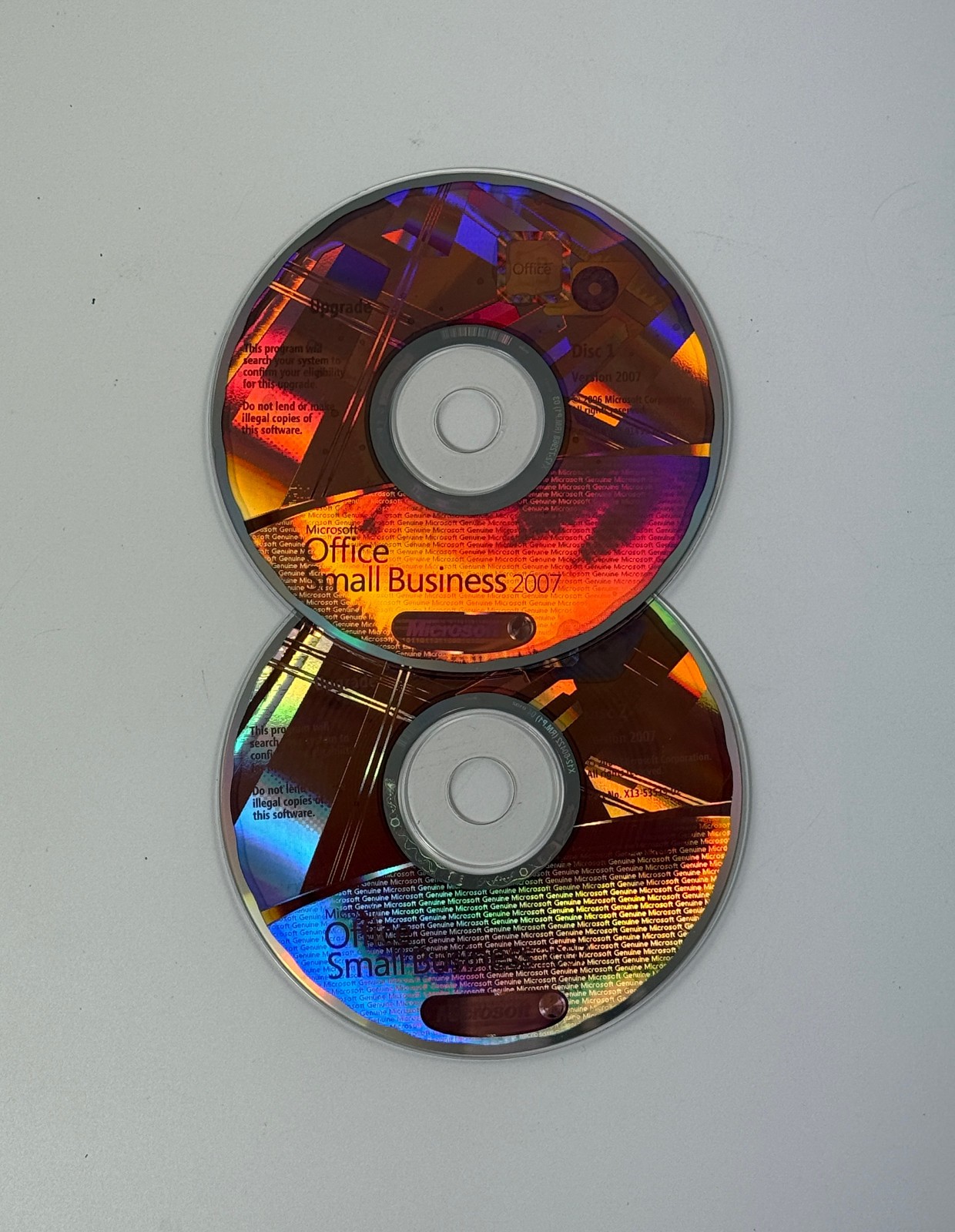 Microsoft Small Business 2007 UPGRADE | MUST HAVE PREVIOUS VERSION TO INSTALL