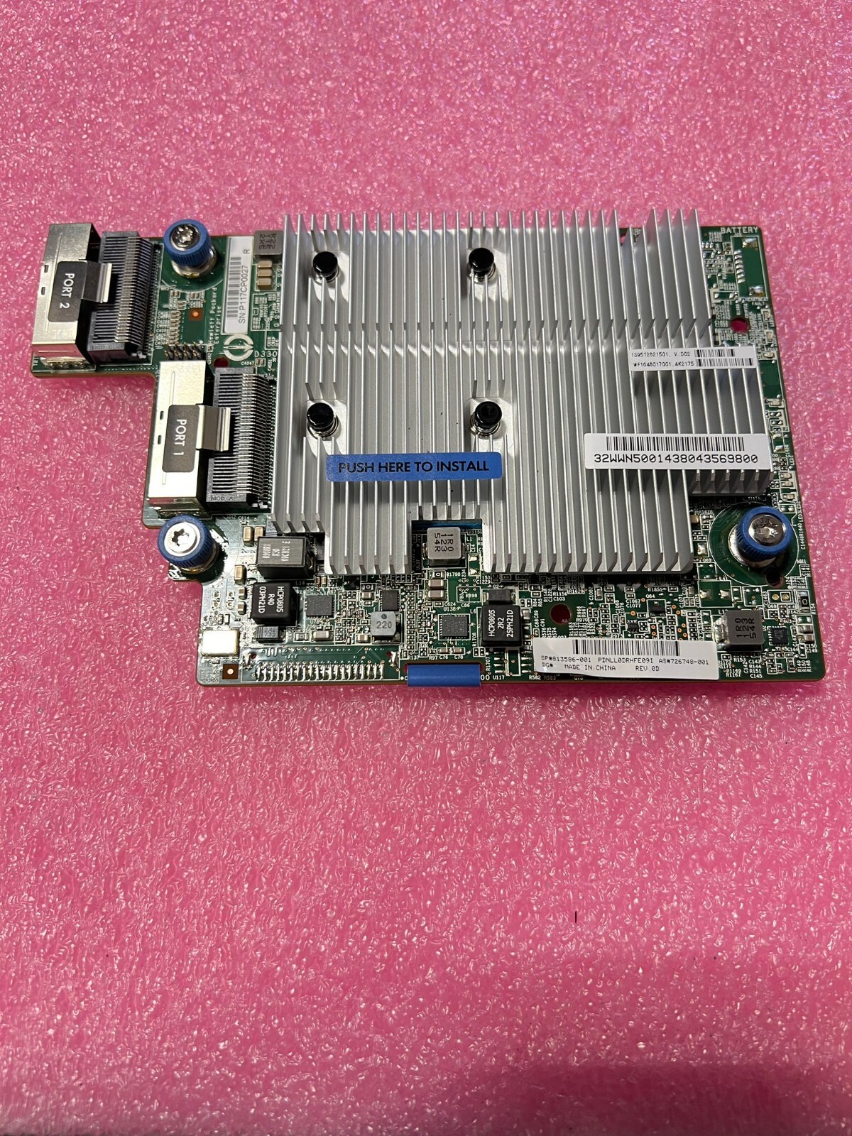 HPE Smart Array P840ar with 2Gb cache,  12Gb 2P Controller RAID Cards 813586-001