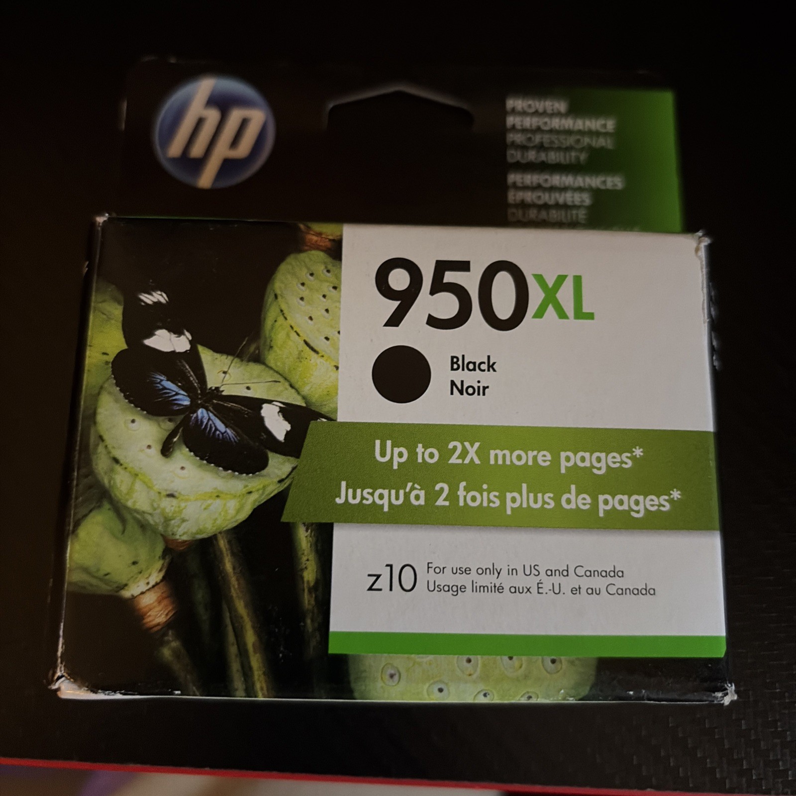 HP 950XL Black Ink Cartridge High Yield Genuine OEM CN045AN 2019
