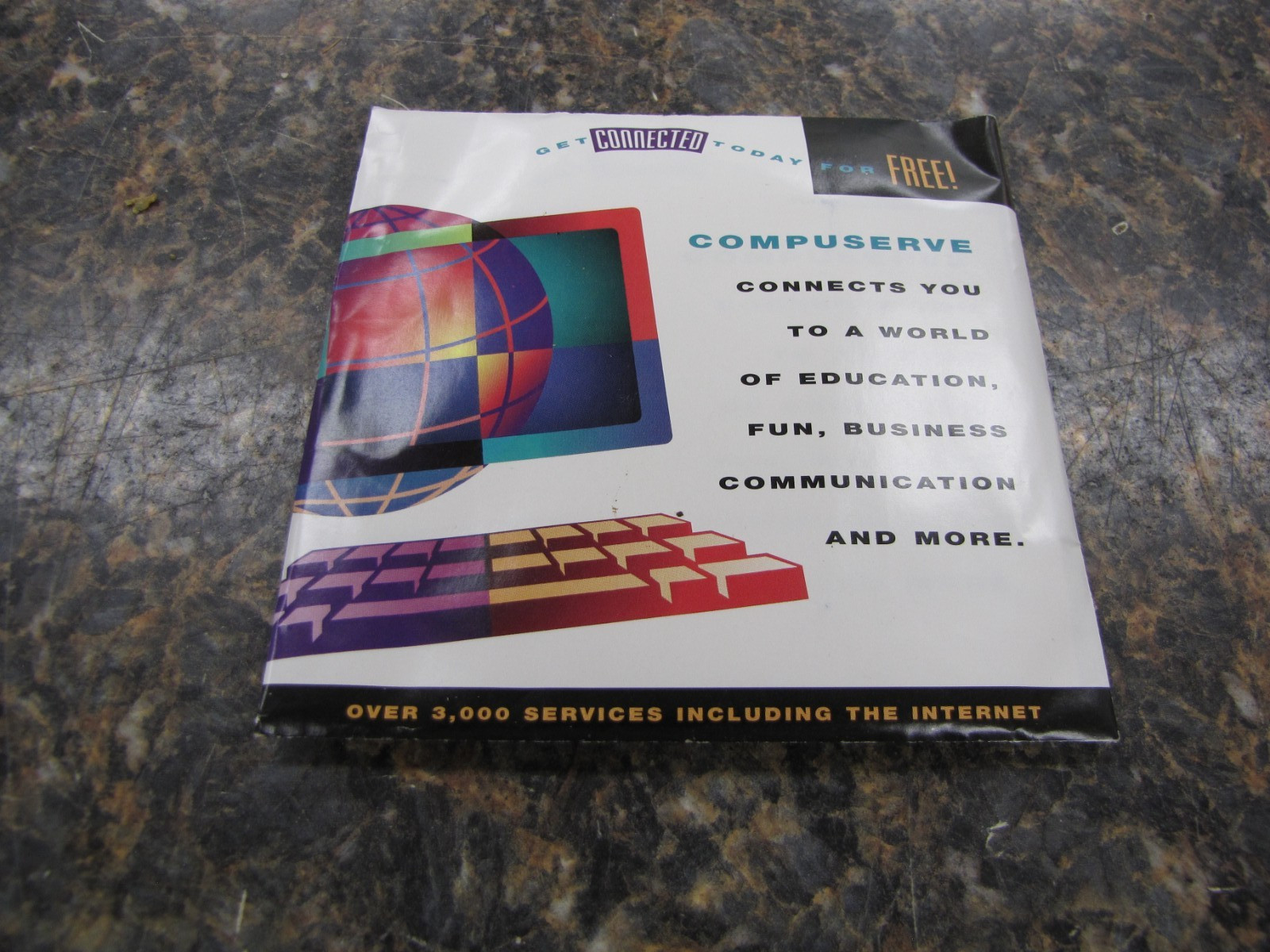 CompuServe - Get Connected Today for Free Software - New Sealed - NX31