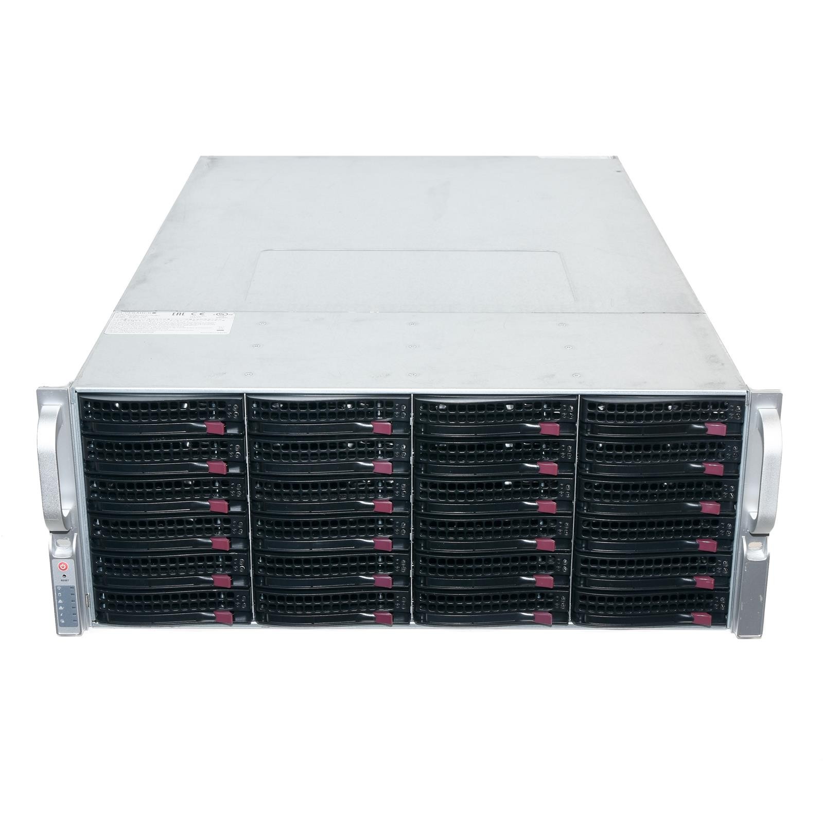 Supermicro CSE-847BE1C-R1K28LPB 4U Server Chassis 2x1280W 36-Bay BPN-SAS3-846EL1