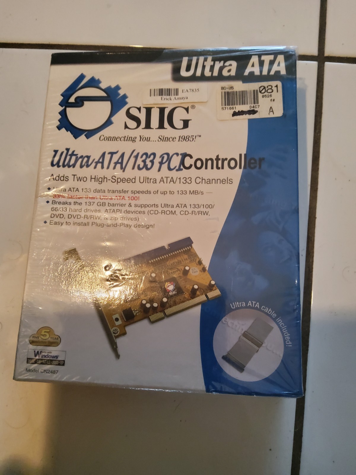 SIIG Cn2487 Ultra Ata /133 Pci Pc Ata