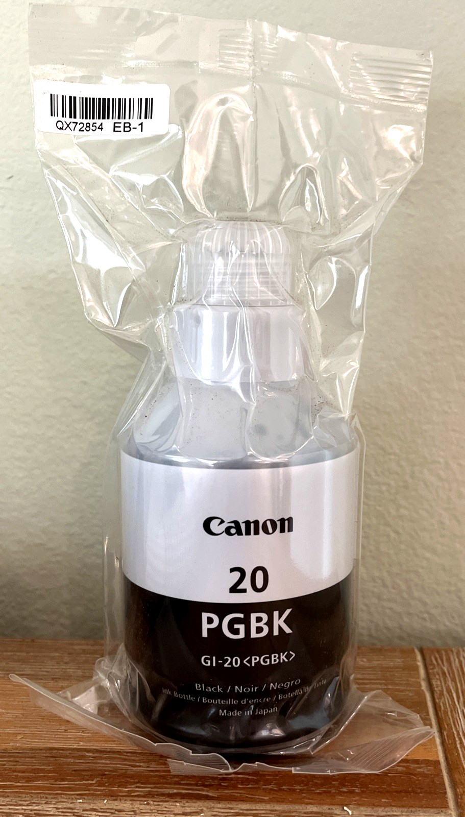 New Canon 20 PGBK Black Ink Bottle 170ml GI-20