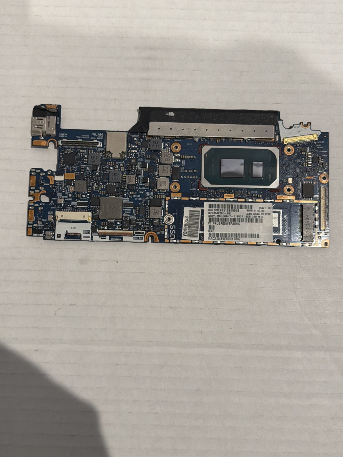 HP replacement system board part M42291-601