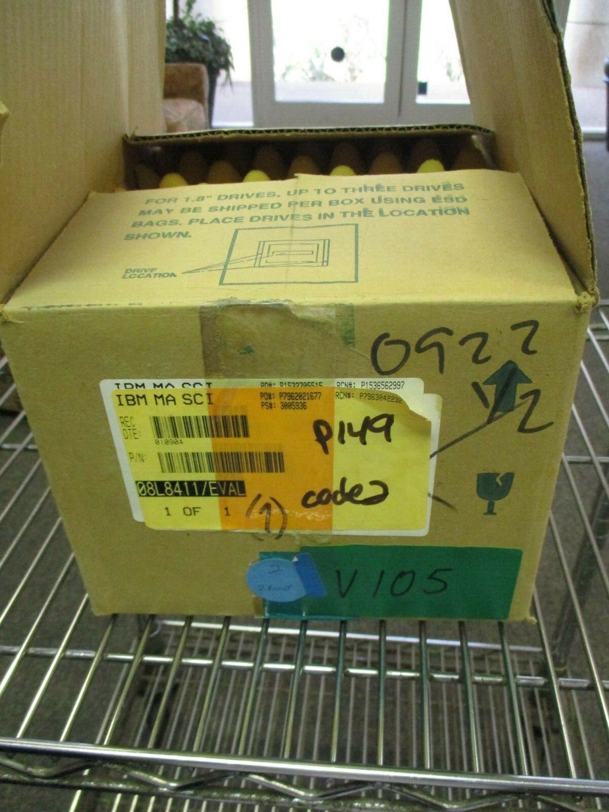 IBM UltraStar 36XP ,36.4GB   MODEL 08L8411 DIRVE UNUSED
